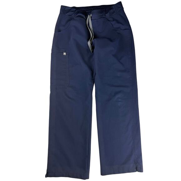 FIGS Technical Collection Navy Blue Scrub Pants - XS Petite - Picture 1 of 7